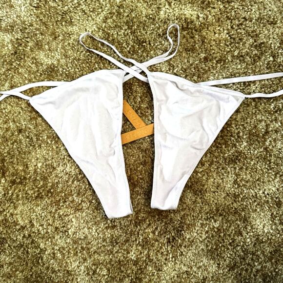 NWT SKIMS Fits Everybody Thong G String Panty Iris Mica Purple Set of 2 Women 3X - Picture 1 of 5